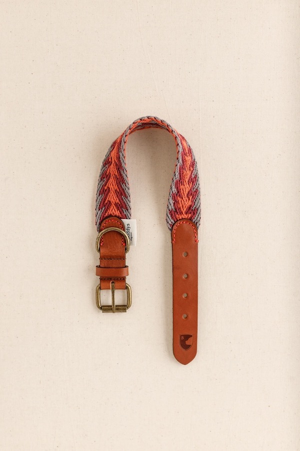 Halsband "Peruvian Arrow Orange" von Buddy's Dogwear – Bild 5