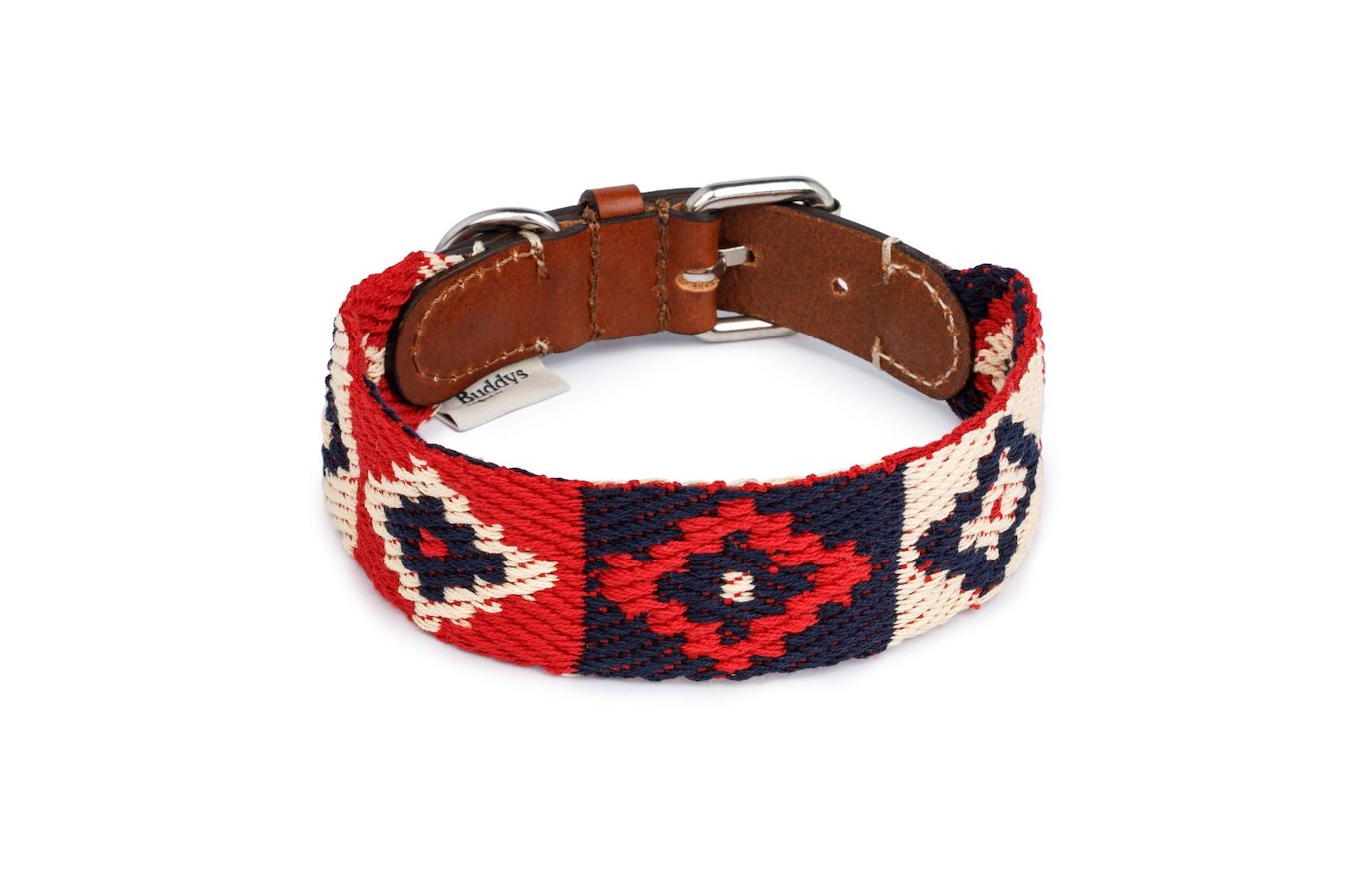 Halsband "Peruvian Indian Red" von Buddys Dogwear – Bild 3