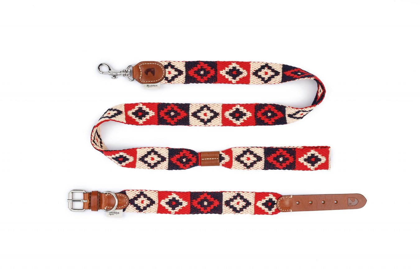 Halsband "Peruvian Indian Red" von Buddys Dogwear – Bild 6