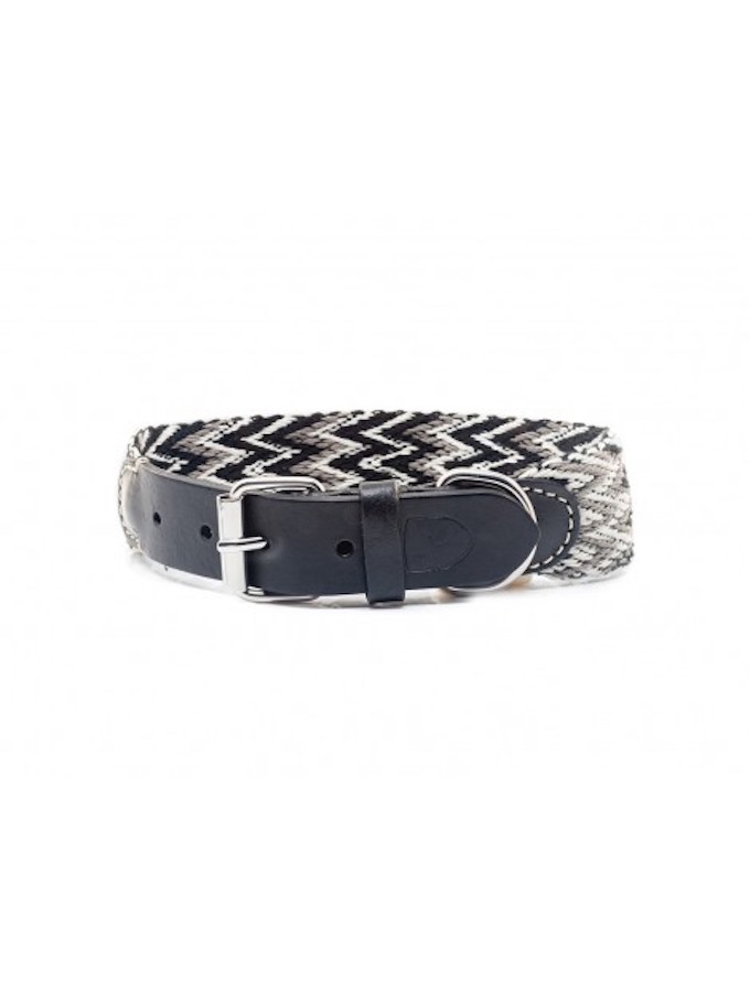 Halsband "Peruvian Black" von Buddy's Dogwear