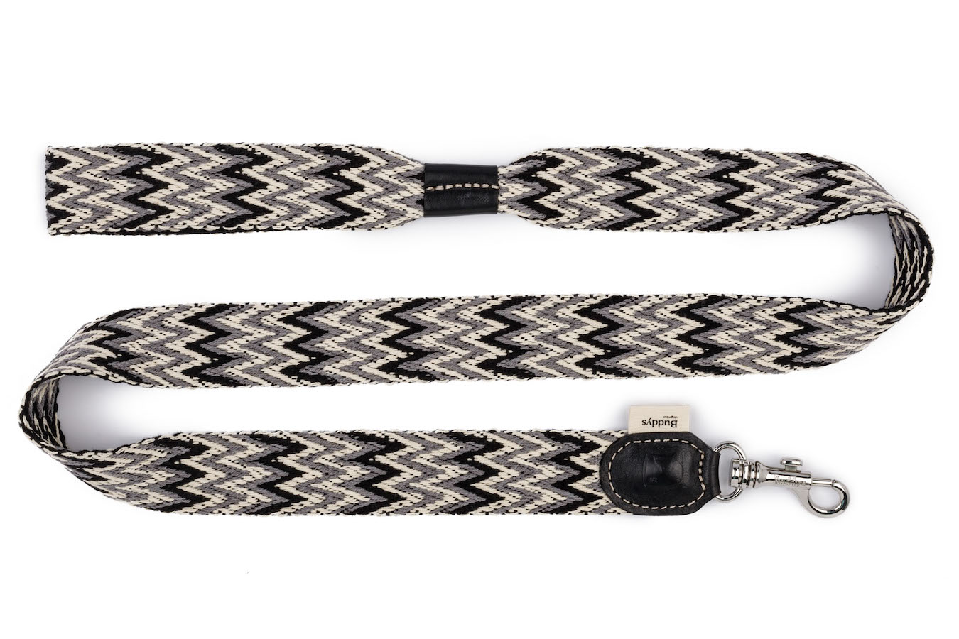 Leine "Peruvian Black" von Buddy's Dogwear