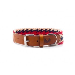 Halsband "Peruvian Arrow Red" von Buddy's Dogwear