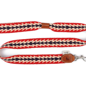 Leine "Peruvian Arrow Red" von Buddy's Dogwear
