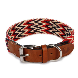 Halsband "Peruvian Red" von Buddy's Dogwear