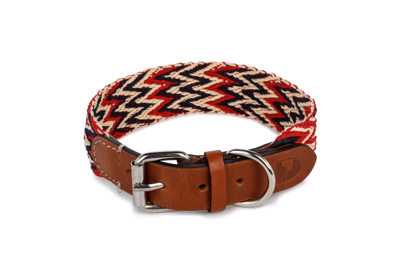 Halsband "Peruvian Red" von Buddy's Dogwear