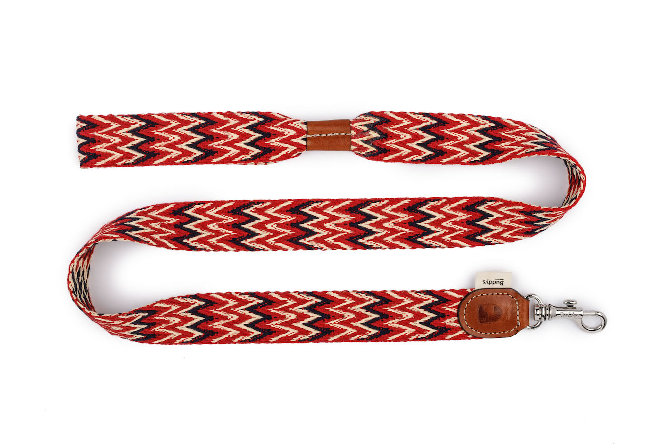 Leine "Peruvian Red" von Buddy's Dogwear